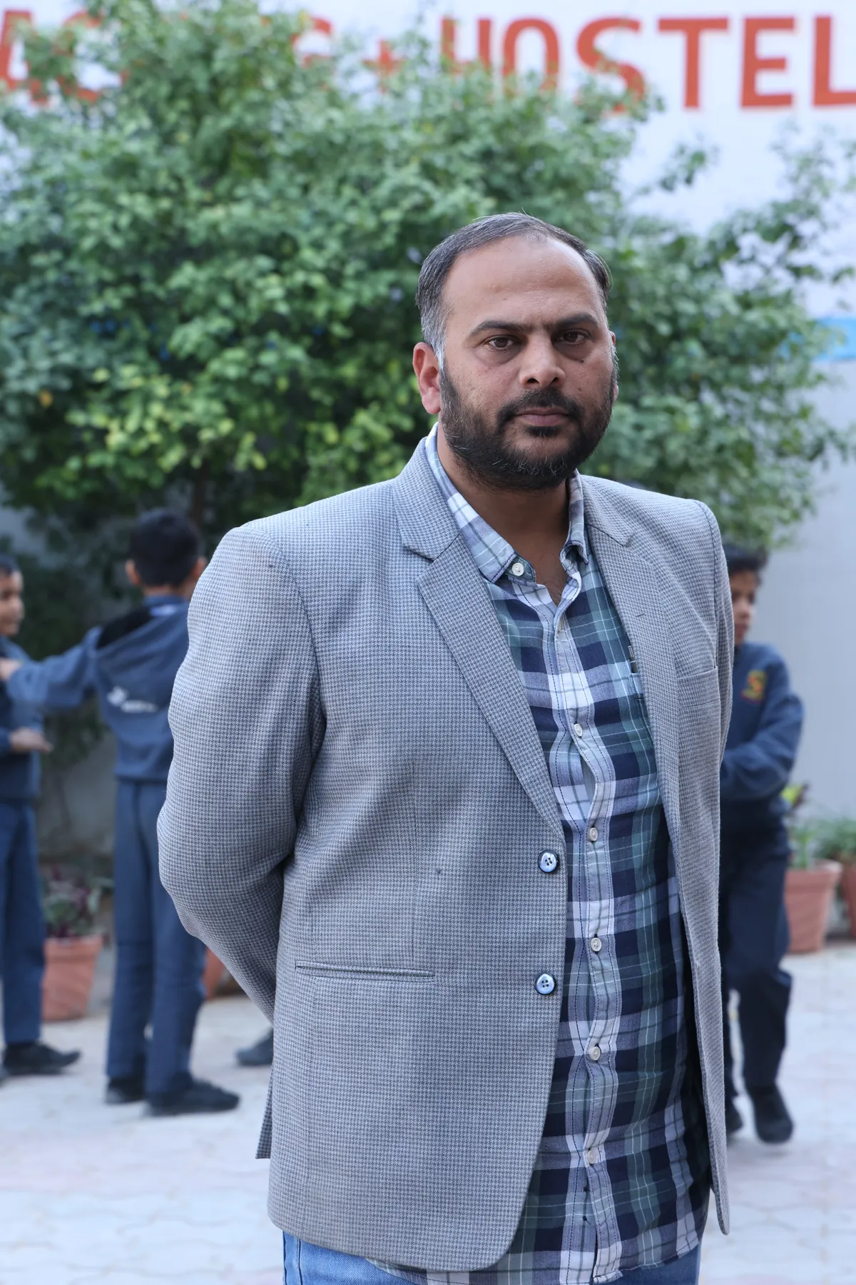 Portrait of Mr. Varun Pratap Singh, Principal of SEM CBSE School